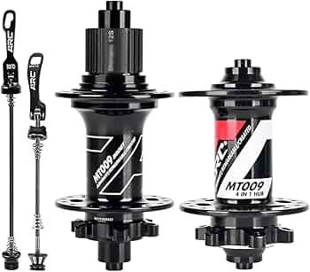 Amazon.co.jp: MTB 28 32 穴 クイック リリース ハブ 6 ボルト